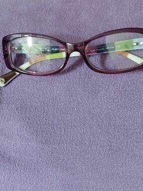 Coach Women's Eyeglass Frames in Deep Purple